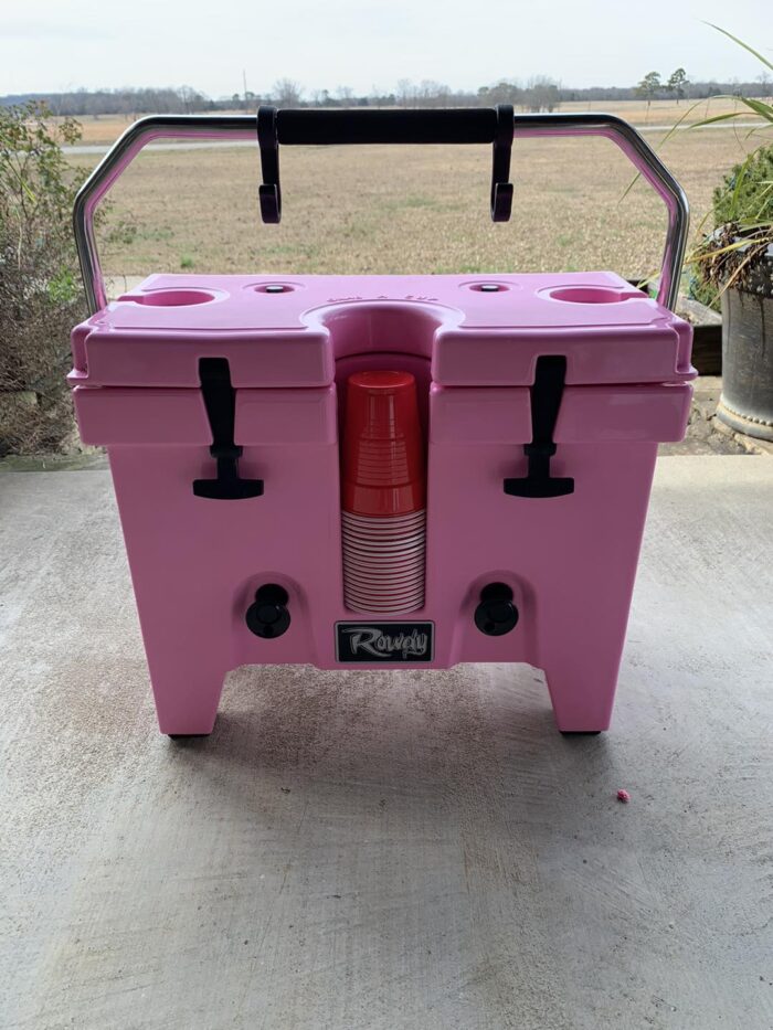 pink cooler