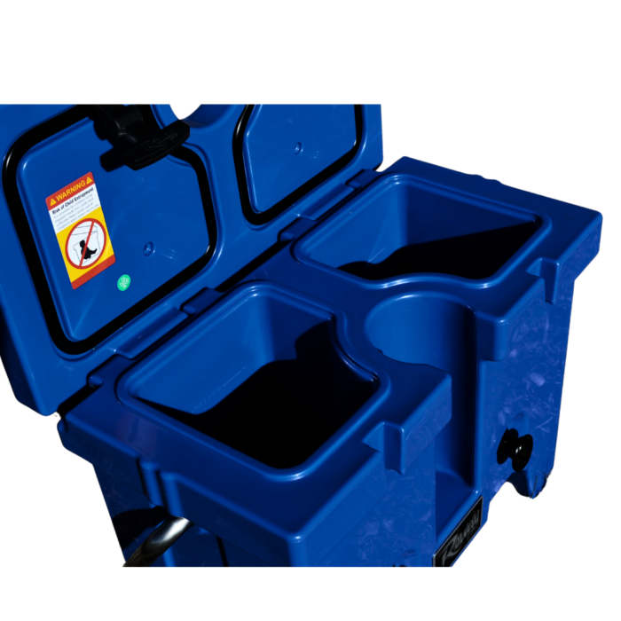 blue Rowdy cooler