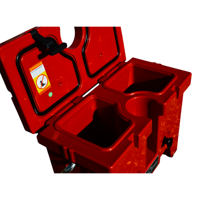 red Rowdy cooler